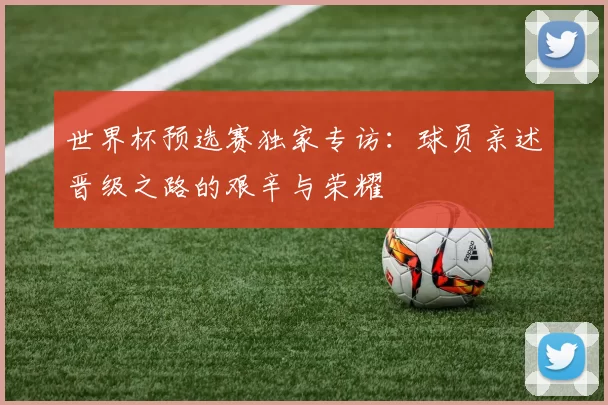 世界杯预选赛独家专访:球员亲述晋级之路的艰辛与荣耀