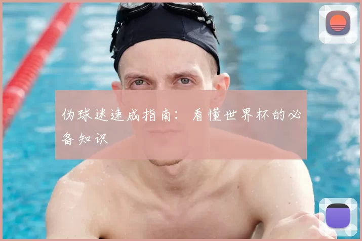 伪球迷速成指南:看懂世界杯的必备知识