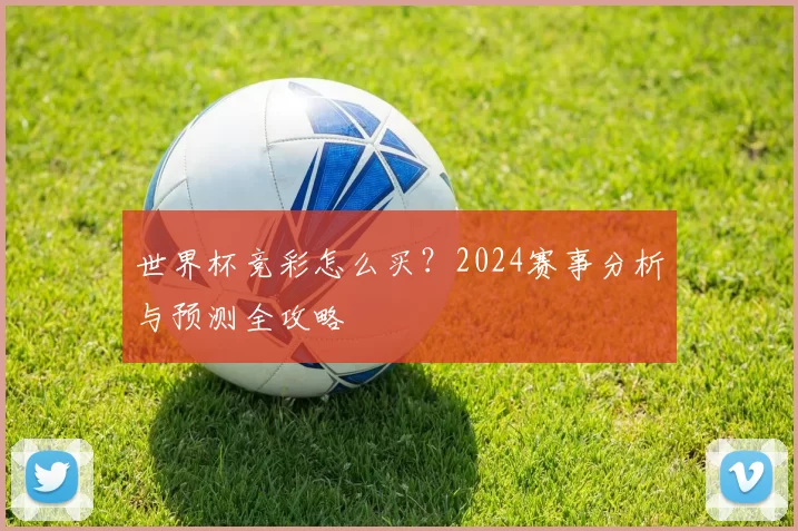 世界杯竞彩怎么买?2024赛事分析与预测全攻略