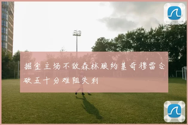 掘金主场不敌森林狼约基奇穆雷合砍五十分难阻失利